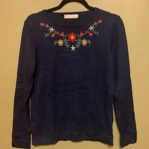 Embroidered Sweater